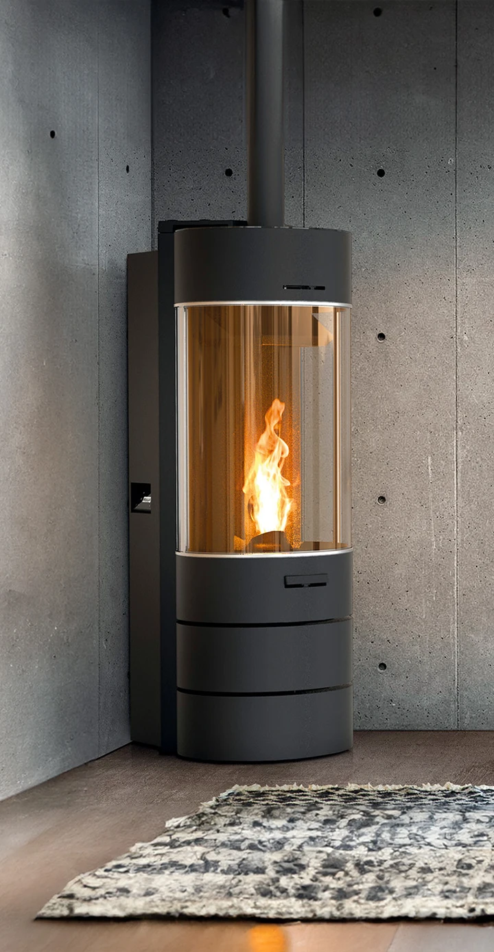 stufe a pellet moderne a bronte