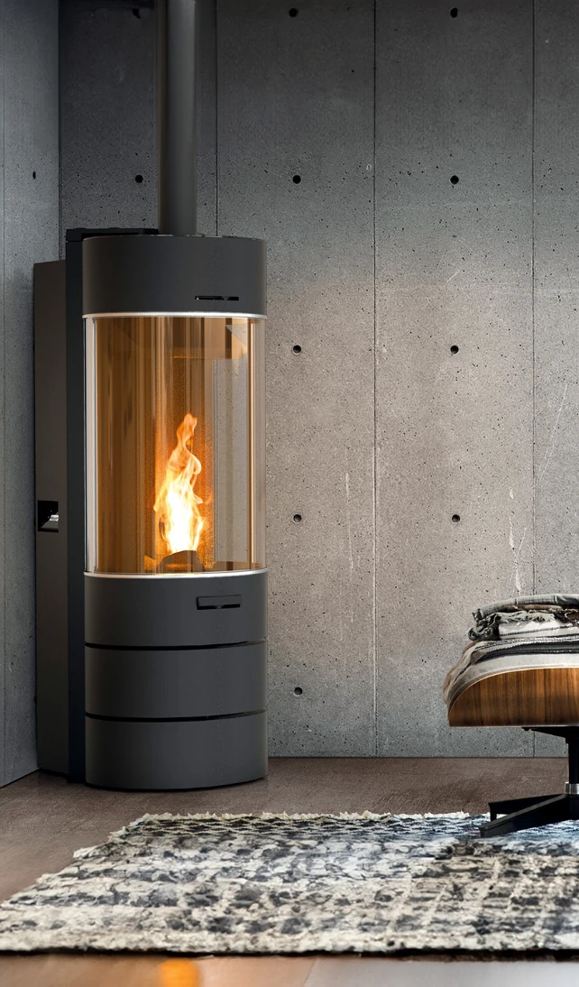stufe a pellet moderne a bronte